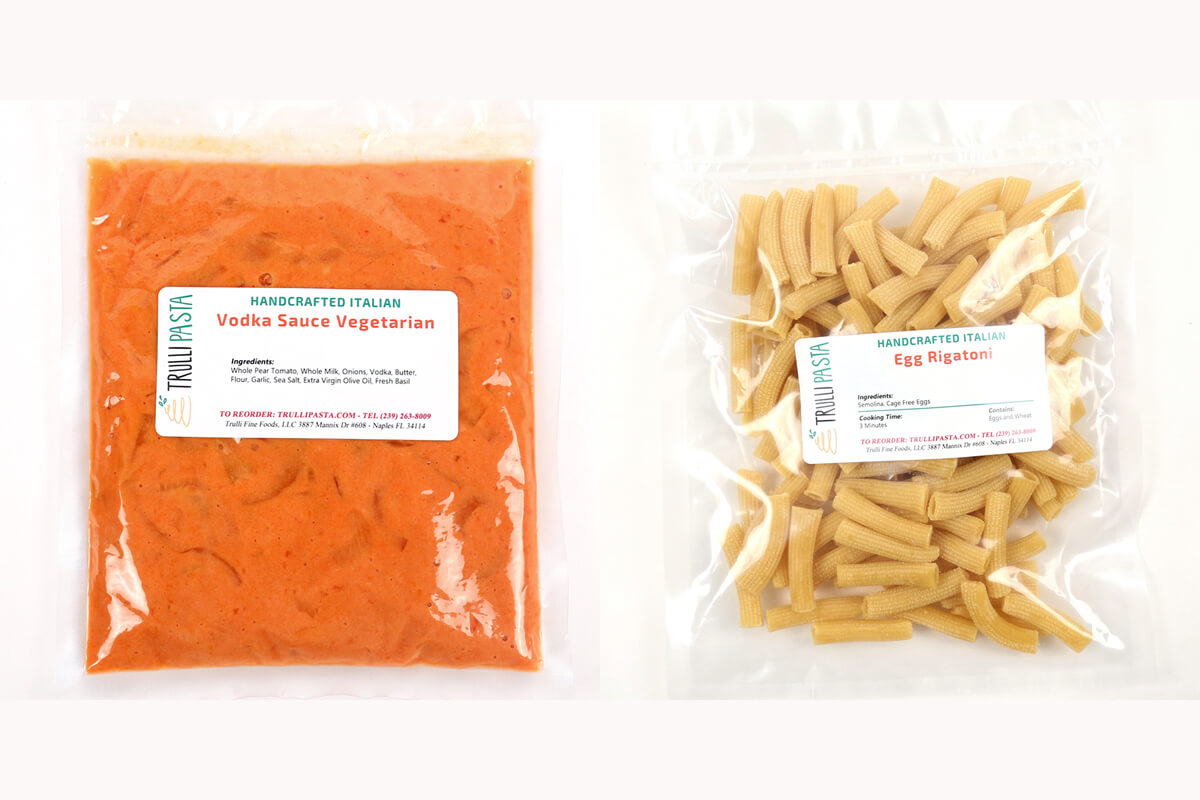 A Trulli customer favorite! Our classic vodka sauce pleases any palate with a decadent, rich and creamy flavor.
